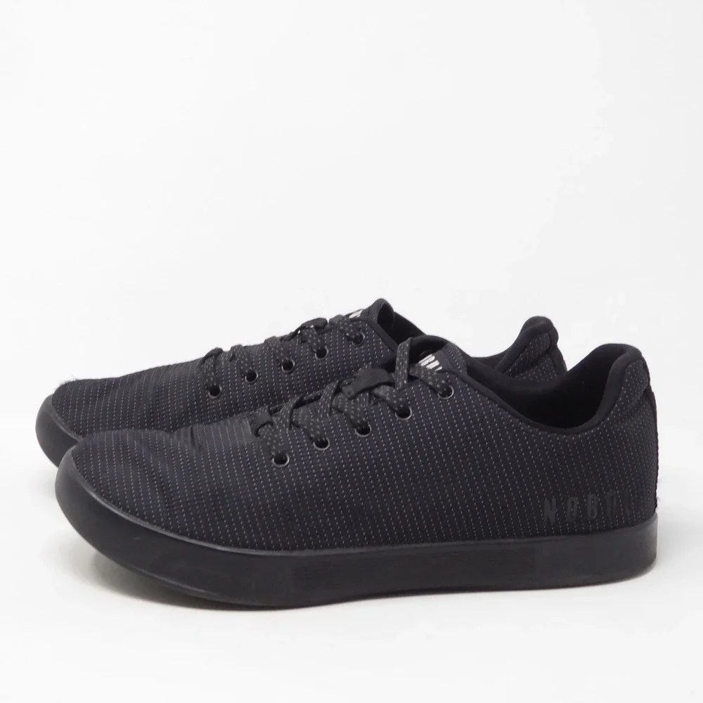 NOBULL Outwork Training Shoes Black Crossfit Sneakers Mens 8 / Womens 9.5